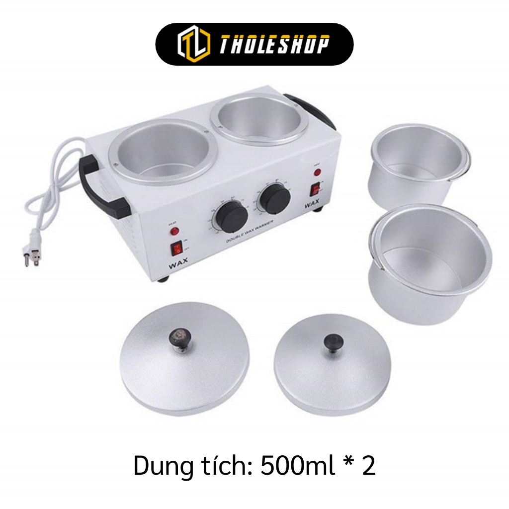 Nồi Nấu Sáp Lòng Đôi - Nồi Đun Sáp Nóng Chảy Wax Lông Chuyên Dụng Cho Spa 1062