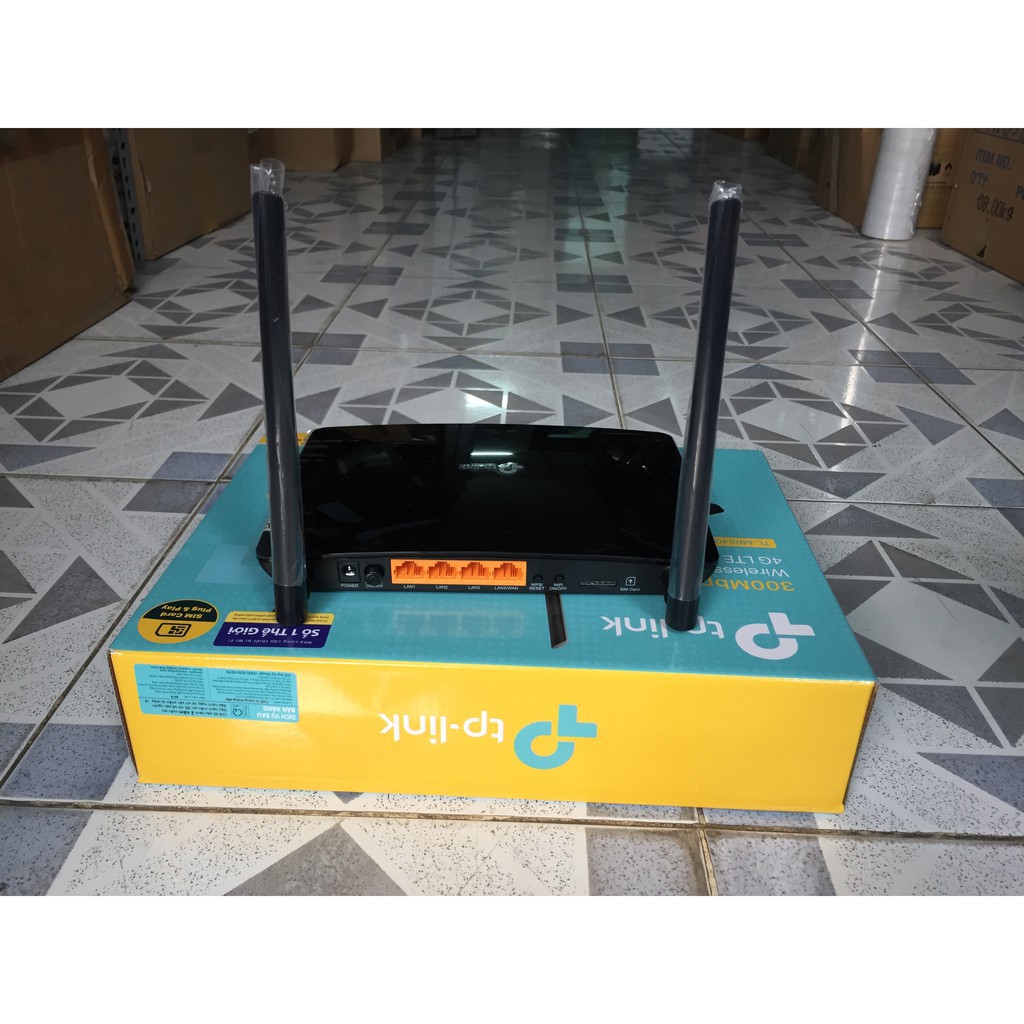 Bộ phát wifi  Tp-link TL-MR6400 4g không dây chuẩn N tốc độ 300Mbps . Chính hãng, BH 24 tháng