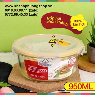 hộp thủy tinh lock&lock 650ml - hộp thủy tinh lock&lock