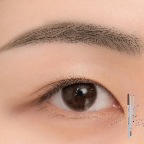 [Han All Line] Chì Kẻ Mày Đầu Mảnh 3 Trong 1 Rom&amp;nd Han All Sharp Brow 0.05g