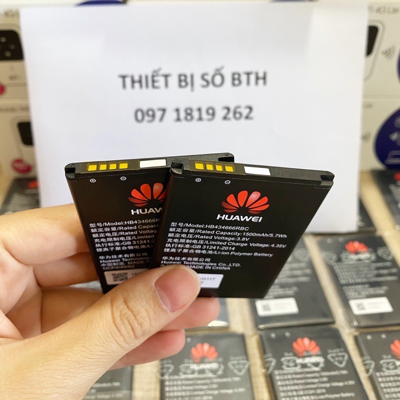 Pin Huawei E5573 - Pin Wifi Huawei E5573 1500 mAh - Pin của E5573 Hàng Bóc Máy Mới 100%