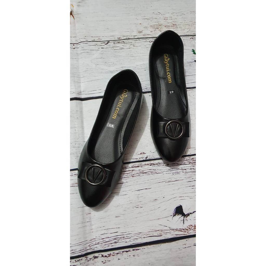 { BIG SIZE } { ẢNH THẬT } giày búp bê nữ mác 04, giày bệt nữ số to từ 36 đến 39,40,41,42 | BigBuy360 - bigbuy360.vn