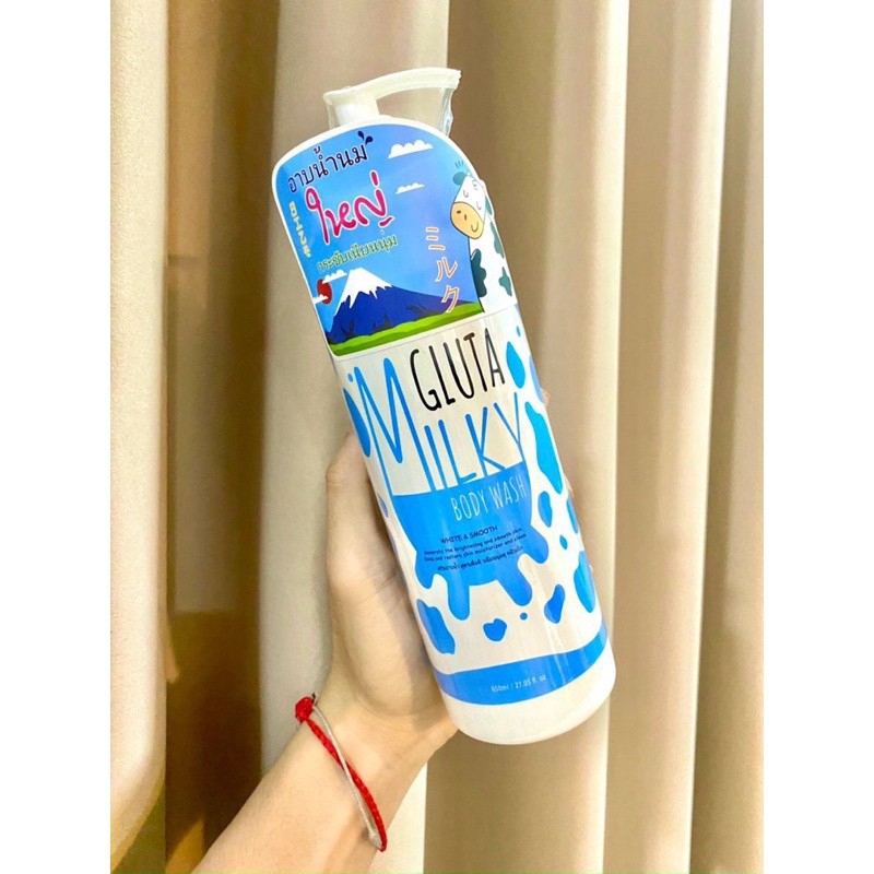 Sữa Tắm Bò Thái Lan Gluta Milk 650ml