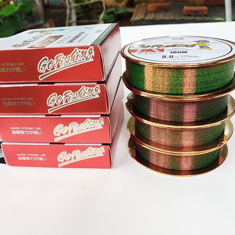Cước câu cá tàng hình Nylon - Gofishing 100m