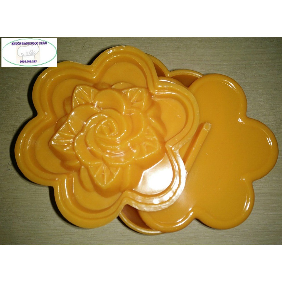 Khuôn nhấn xôi mai nhỏ 12cm chữ Phước, Thọ, Hỷ, Hoa hồng