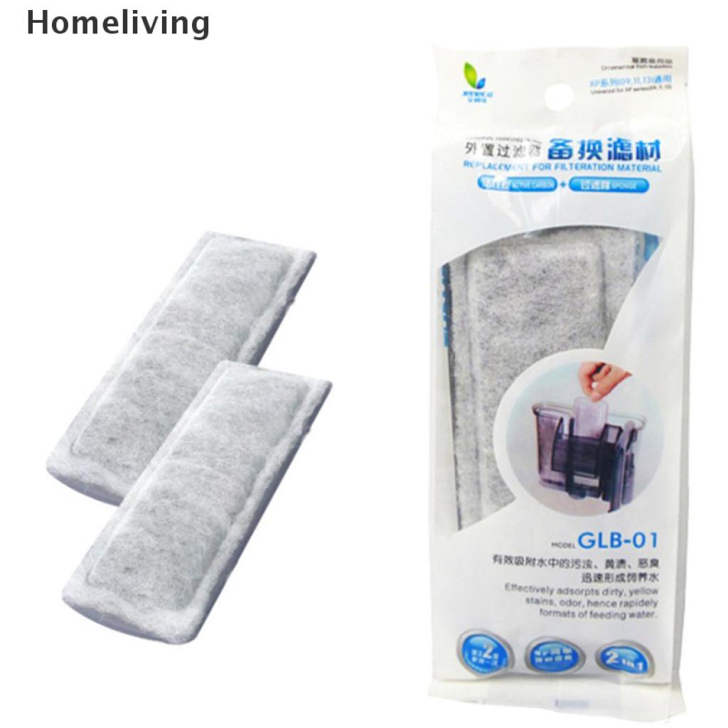 Set 2 Miếng Lọc Carbon Hoạt Tính Chuyên Dụng Cho Bể Cá