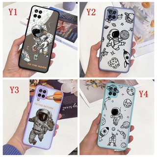 Ốp Điện Thoại Chống Sốc In Hình Phi Hành Gia Cho Samsung Galaxy A12 A11 A02S M11 A30 A20 A52 A71 4g 5g A72 J2Prime J5Prime J7Prime