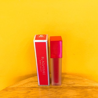 Son Kem Lì Black Rouge Air Fit Velvet Tint A01 Strawberry Red - Đỏ Dâu