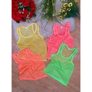Combo 5 áo ba lỗ lưới cho bé
