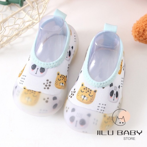Giày Vớ, Giày Tập Đi Chống Trượt Cho Bé Trai, Bé Gái Dễ Thương, Giày Hình Thú - Jilu Baby Store