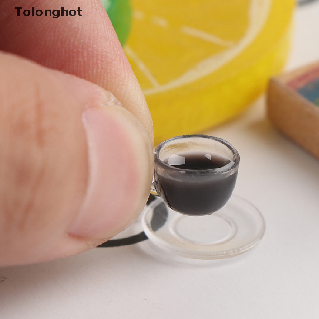 Bộ 2 Tách Cà Phê mini Trang Trí Nhà Búp Bê