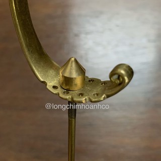 Móc Đồng Vàng Số 7 Lồng Khuyên & Choè Đất