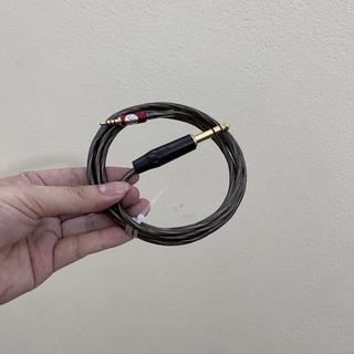 Dây LiveStream SoundCard Tự Chế 2M Đầu 6 Ly Ra 3.5