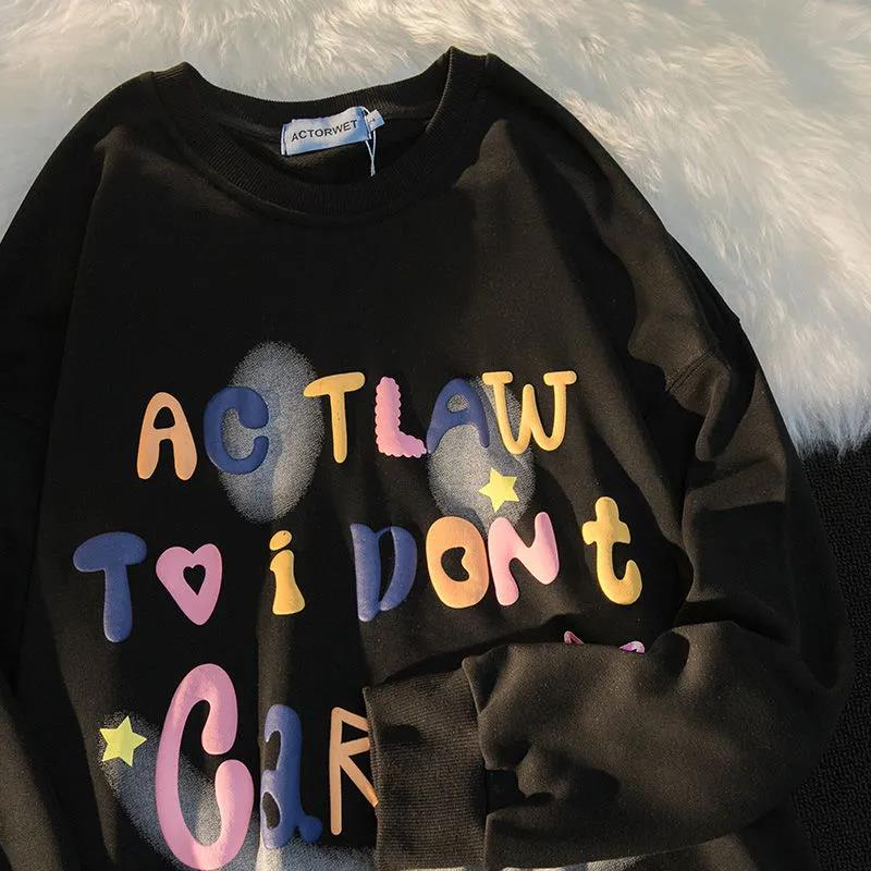 NRVP Áo Thun Nữ Dài Tay Cổ Tròn Thời Trang Hàn