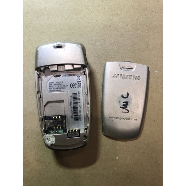 Xác điện thoại samsung x510