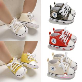 ❤Xzq-newborn Bé Trai Bé Gái Pram Giày Đế Mềm Sơ Sinh Tập Đi Trẻ Sơ Sinh PreWalker 0-18M Vương Quốc Anh