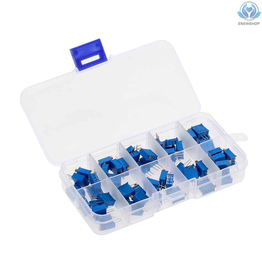 Set 50 Chiết Áp 3296w 3296w 3296w 500r 1k 2k 5k 10k 20k 50k 100k 200k 1m Chất Lượng Cao