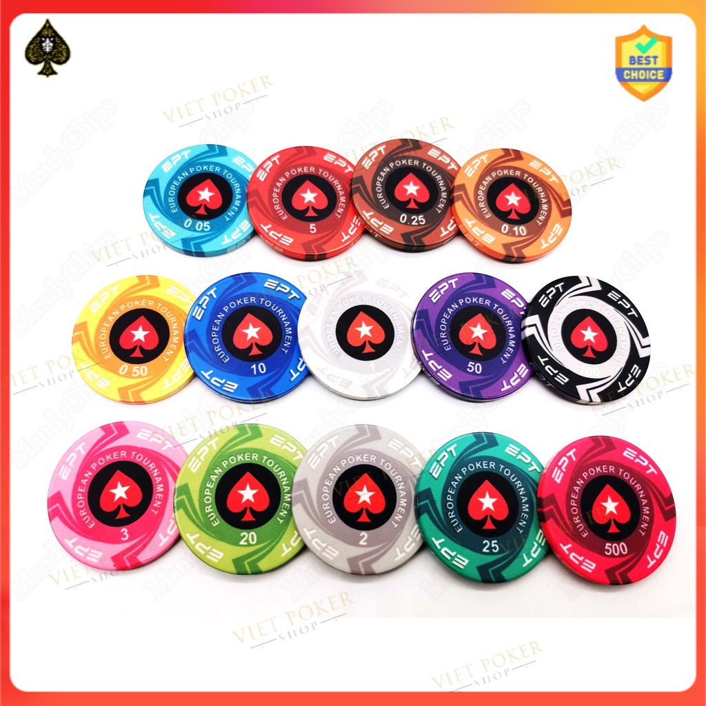 Viet Poker Shop Viet Poker Tour Poker chip set - Phỉnh poker