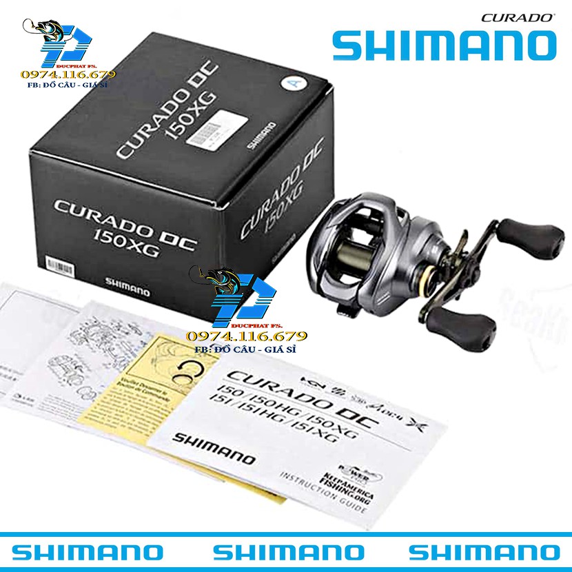 Máy Câu Ngang SHIMANO CURADO DC 151HG