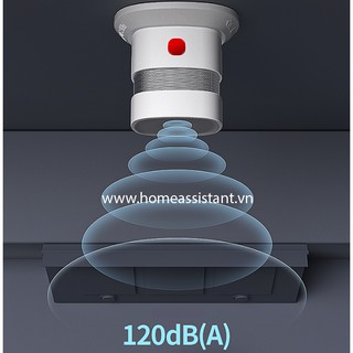 Cảm Biến Khói Zigbee Zigbee2MQTT Heiman HS1SA (Hỗ trợ HomeAssistant)