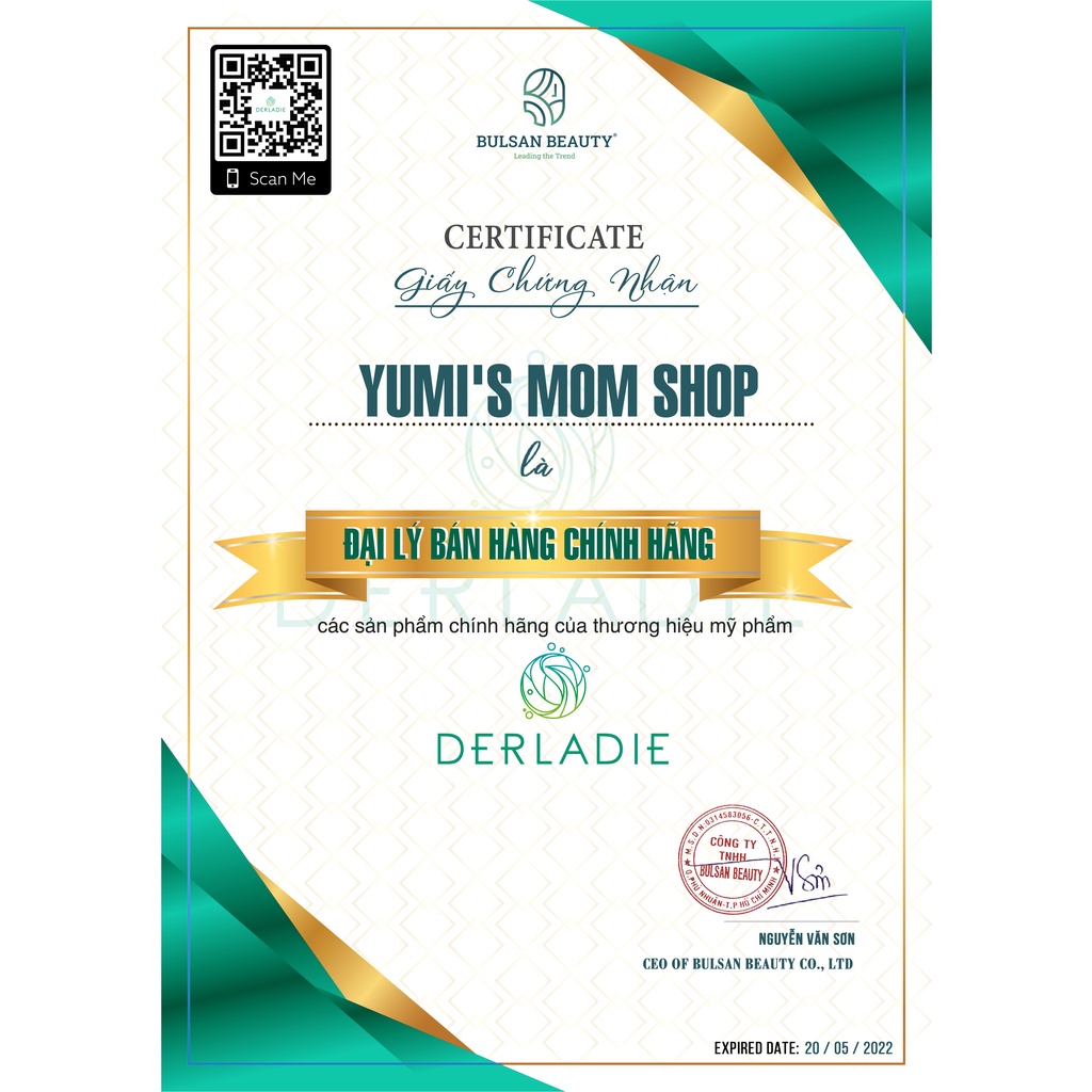 Kem Dưỡng Giảm Mụn, Kiềm Dầu 12 Giờ Derladie Herbal Extract Care Cream 50ml