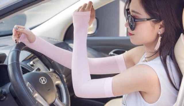 Găng tay đi nắng LESLIM chất thun đẹp