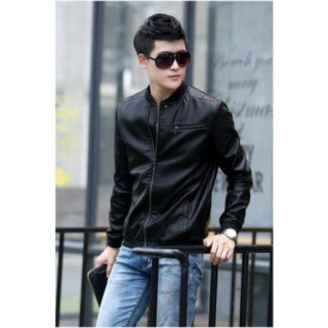Áo khoác da nam 2020