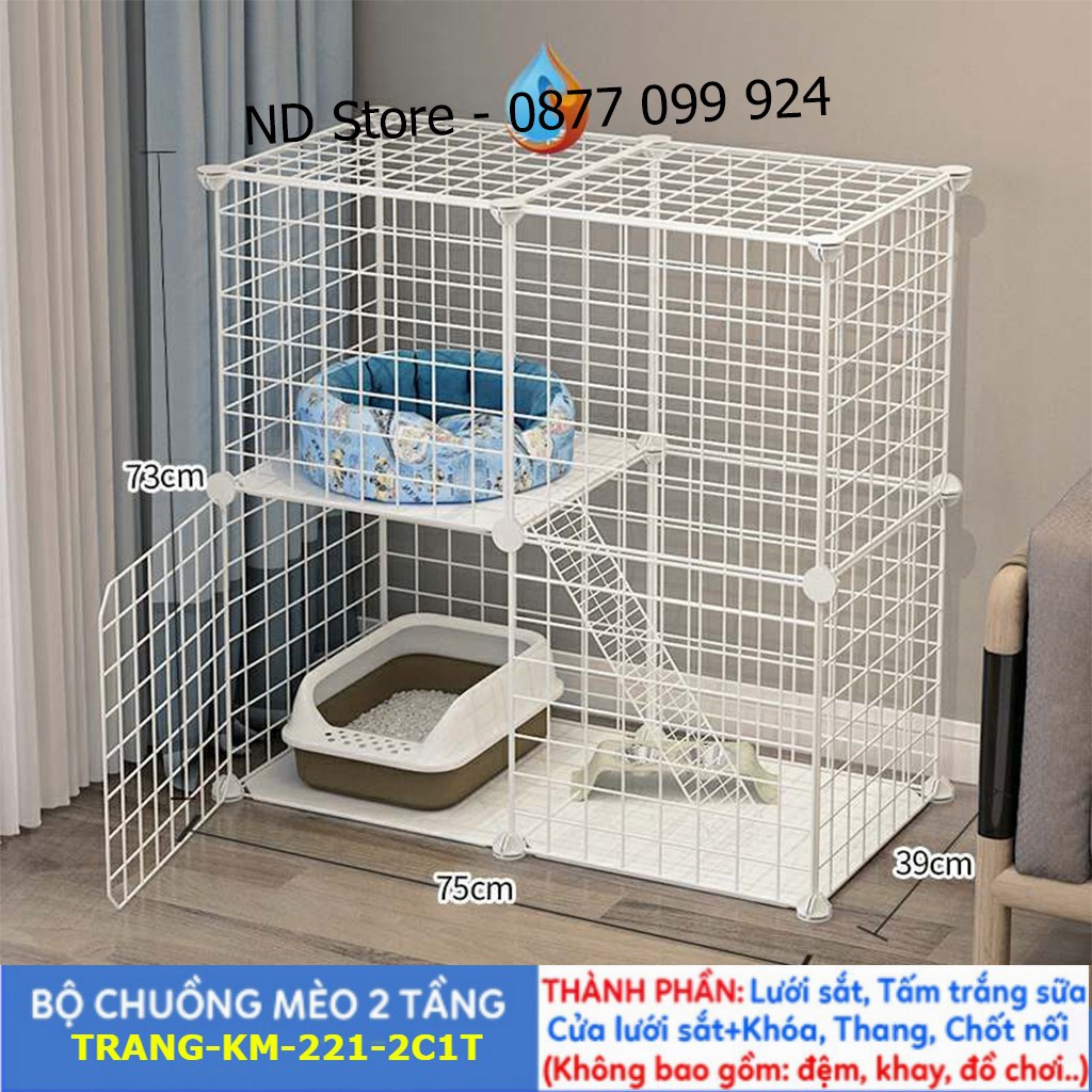 [Bán Lẻ Theo Tấm] Chuồng Quây Chó, Mèo, Hamster, Thú Cưng, Thỏ, Tấm Nhựa [Tặng 02 Chốt/Tấm]