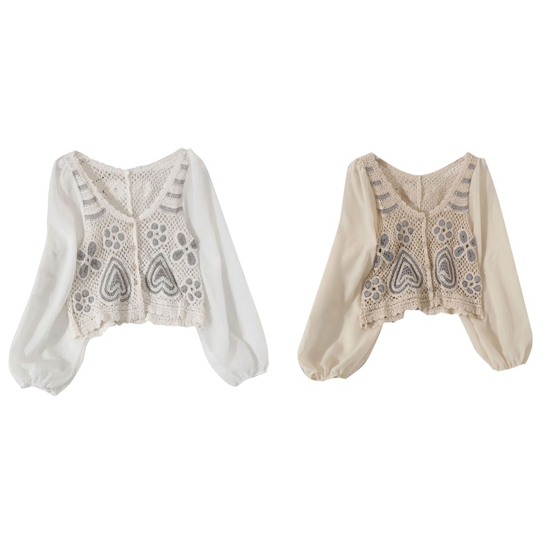 Áo Khoác Cardigan Dáng Rộng Cài Nút Thời Trang Cho Nữ