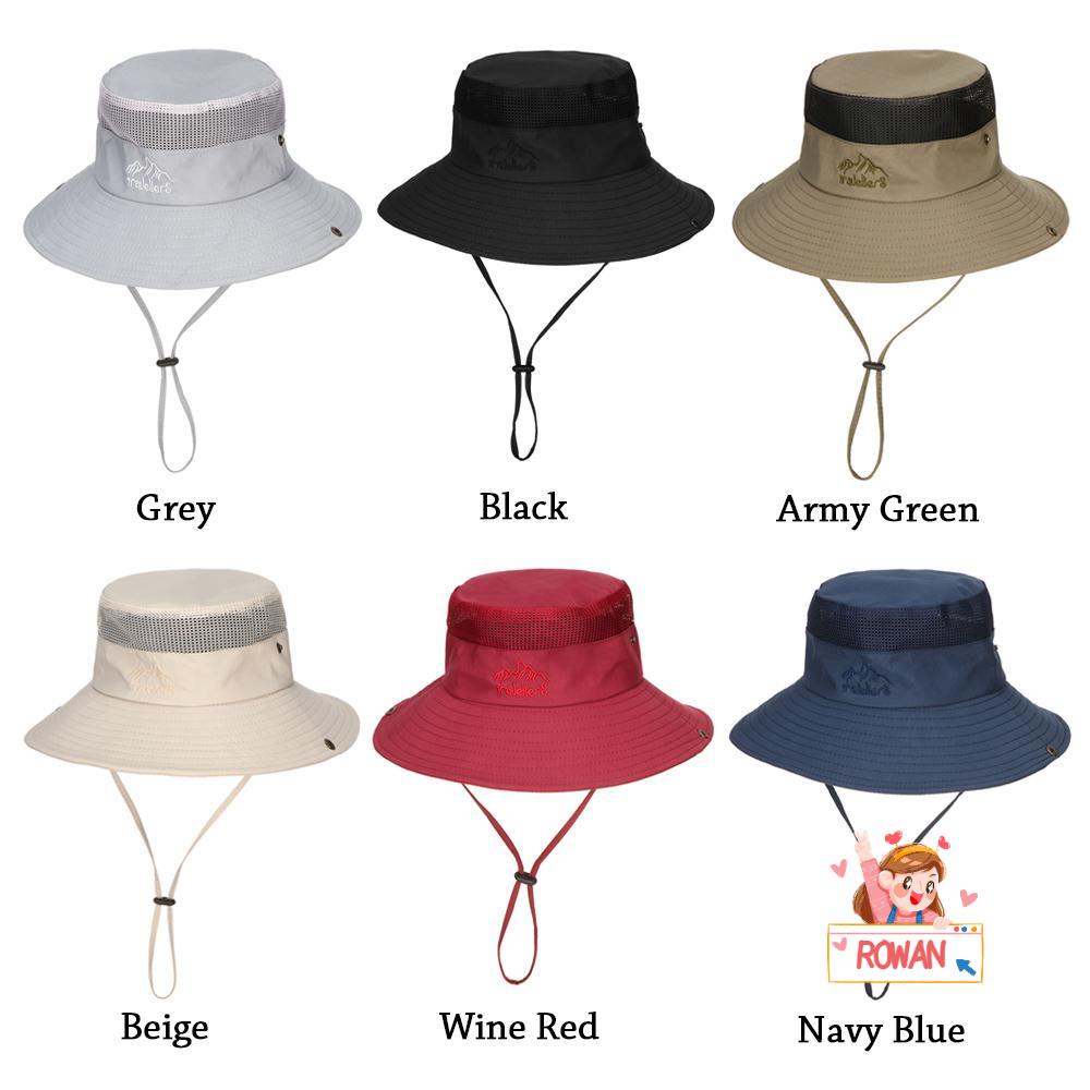 Nón Bucket Đi Câu Cá Cắm Trại Mùa Hè Cho Nam