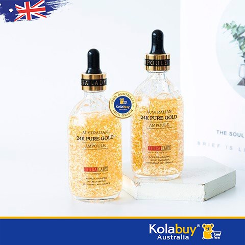 Tinh chất vàng Dưỡng da của Úc Thera Lady 24K Pure Gold Ampoule 100ml