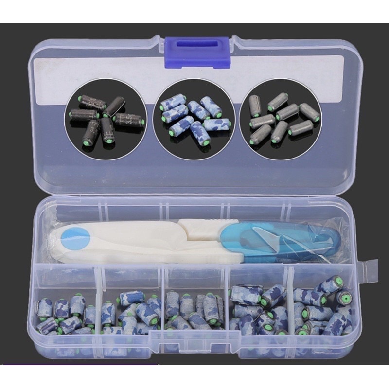 COMBO 50 VIÊN CHÌ LÁ CÂU ĐÀI +KÉO CẮT CHÌ SẮC LẸM ĐỦ SIZE