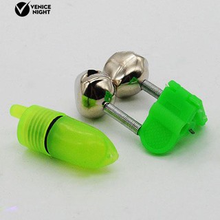 Set 3 chuông đôi báo cá cắn câu có đèn LED
