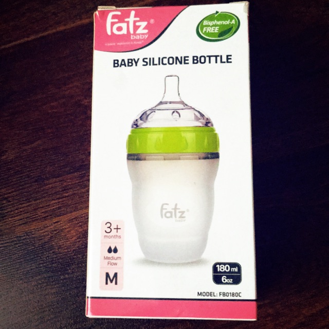 Bình sữa silicone Fatz Baby