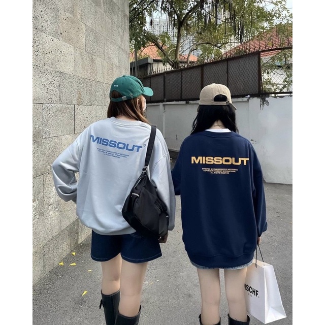 Áo khoác Sweater Nỉ CHÂN CUA Loca Brand MISSOUT Unisex Nam Nữ Full Tag Vải Chất Dày Dặn