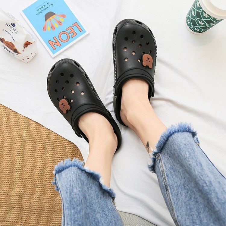 Dép crocs cao su chống nước size 36-41 thoải mái | BigBuy360 - bigbuy360.vn
