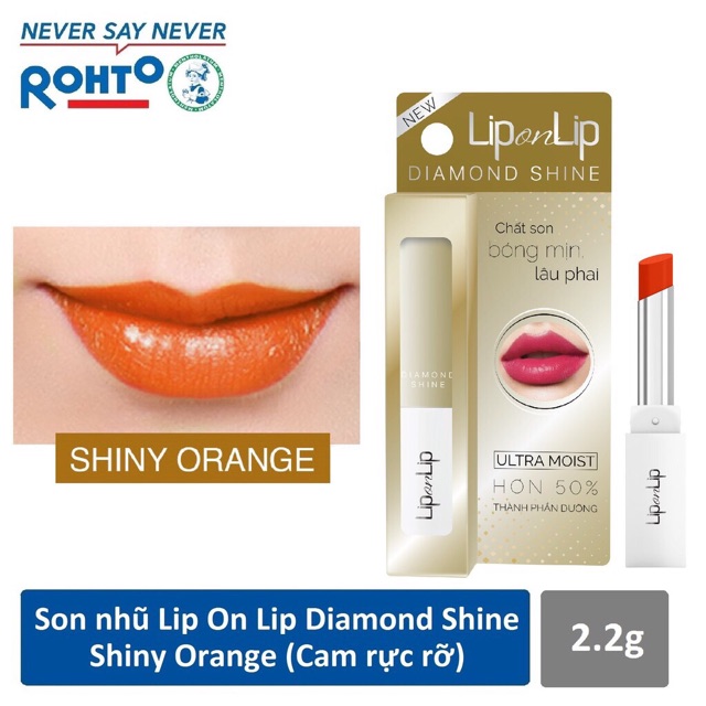 Son Lip On Lip Diamond Shine đủ màu