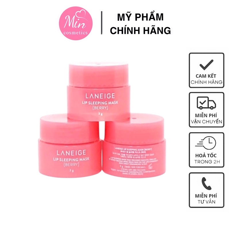 [Auth 100%] Mặt Nạ Ngủ Môi Laneige Lip Sleeping Mask