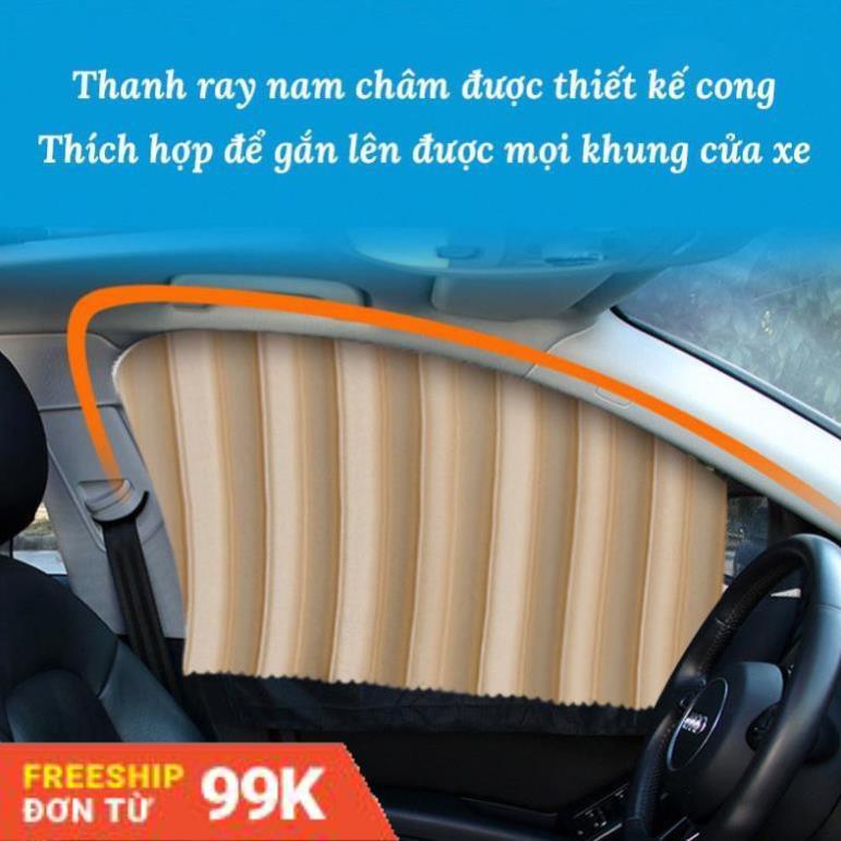 [Giá rẻ nhất] Rèm Che Nắng Ô Tô, Rèm Cửa Ô Tô - Bộ 4 Cánh Cửa