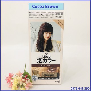[SALE DỌN KHO] BỌT NHUỘM TÓC NỮ LIESE 108ML NHẬT BẢN