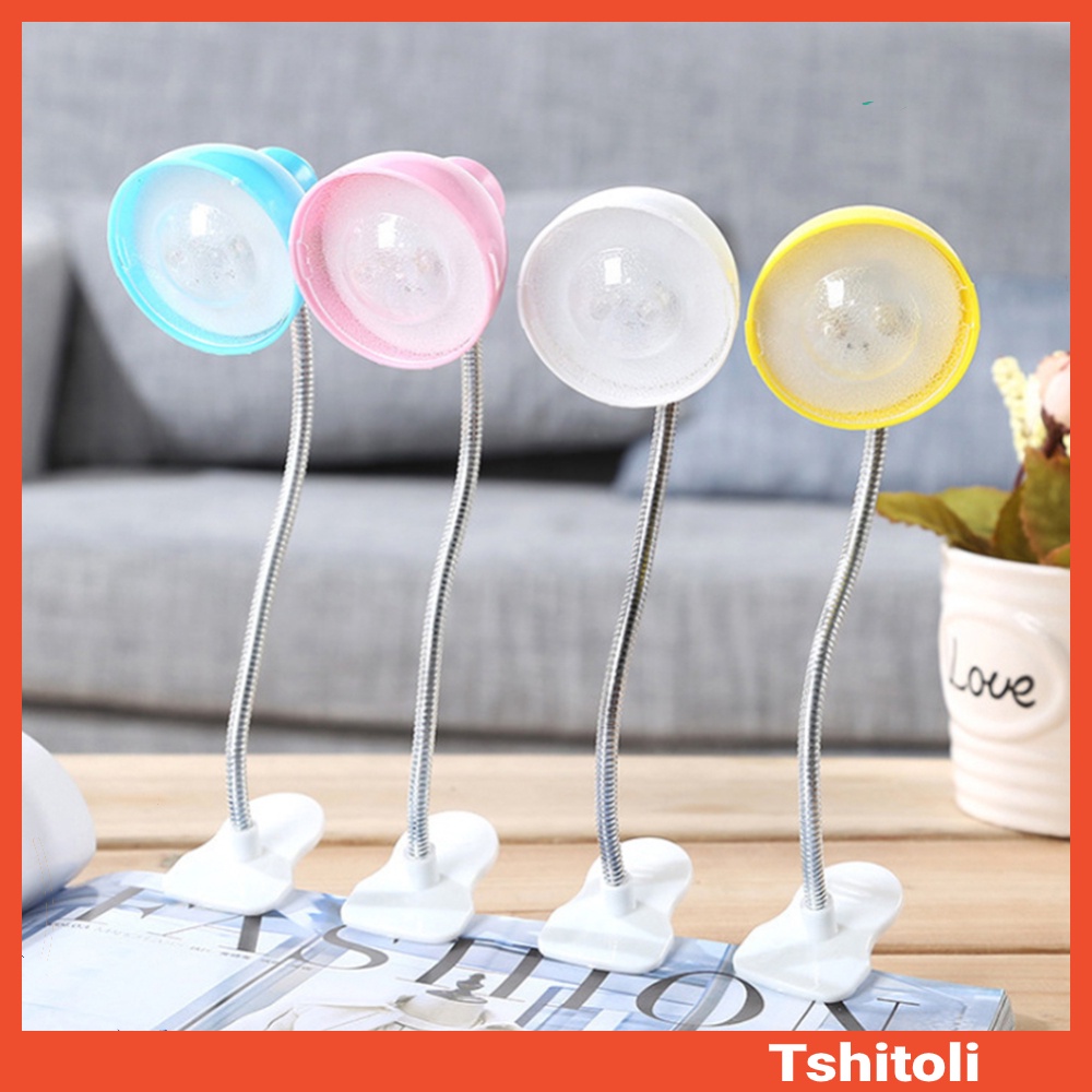Đèn bàn mini có kẹp dễ dàng điều chỉnh dùng khi đọc sách