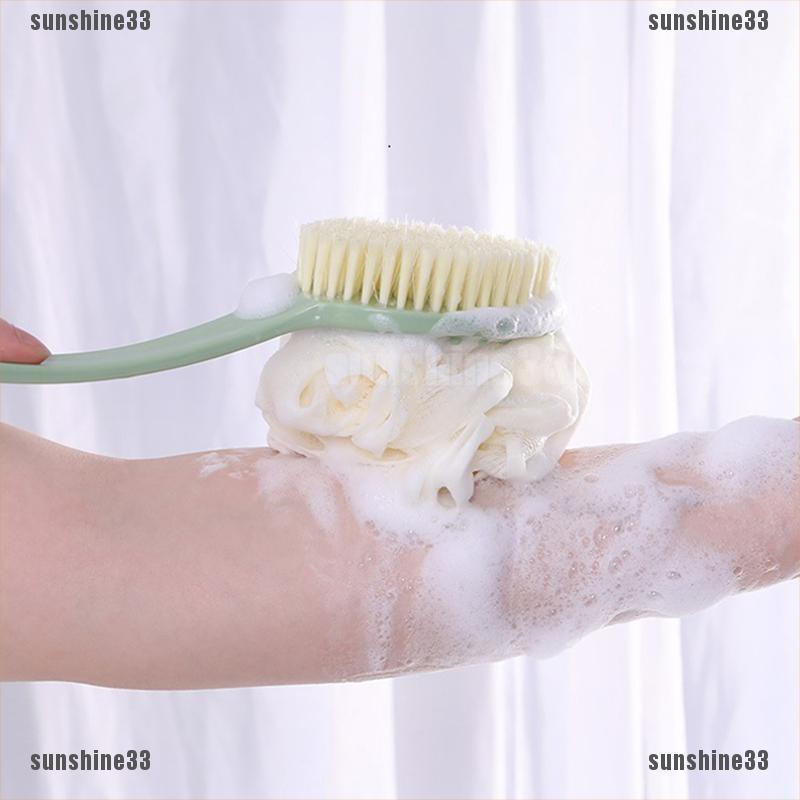 Bàn Chải Chà Lưng Với Tay Cầm Dài Tiện Dụng