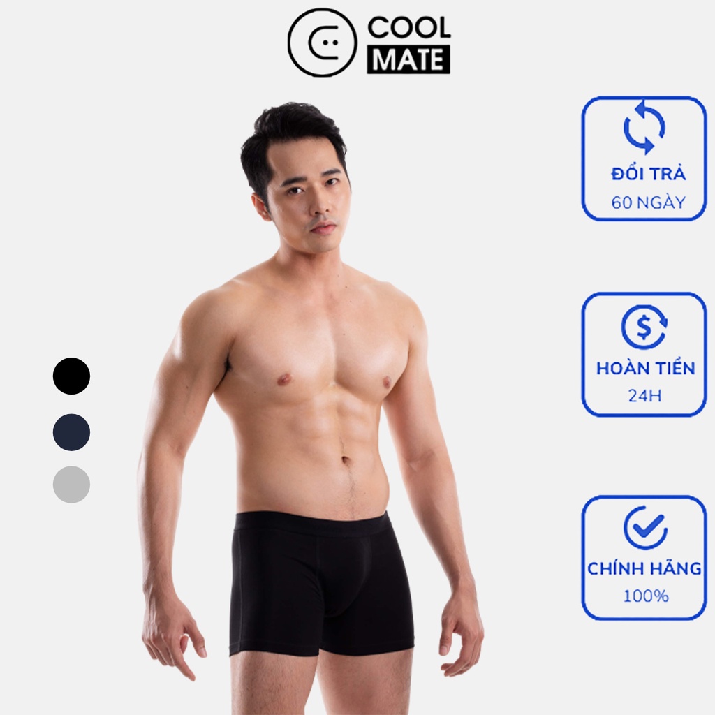 Quần lót nam Trunk Cotton Compact co giãn thương hiệu Coolmate