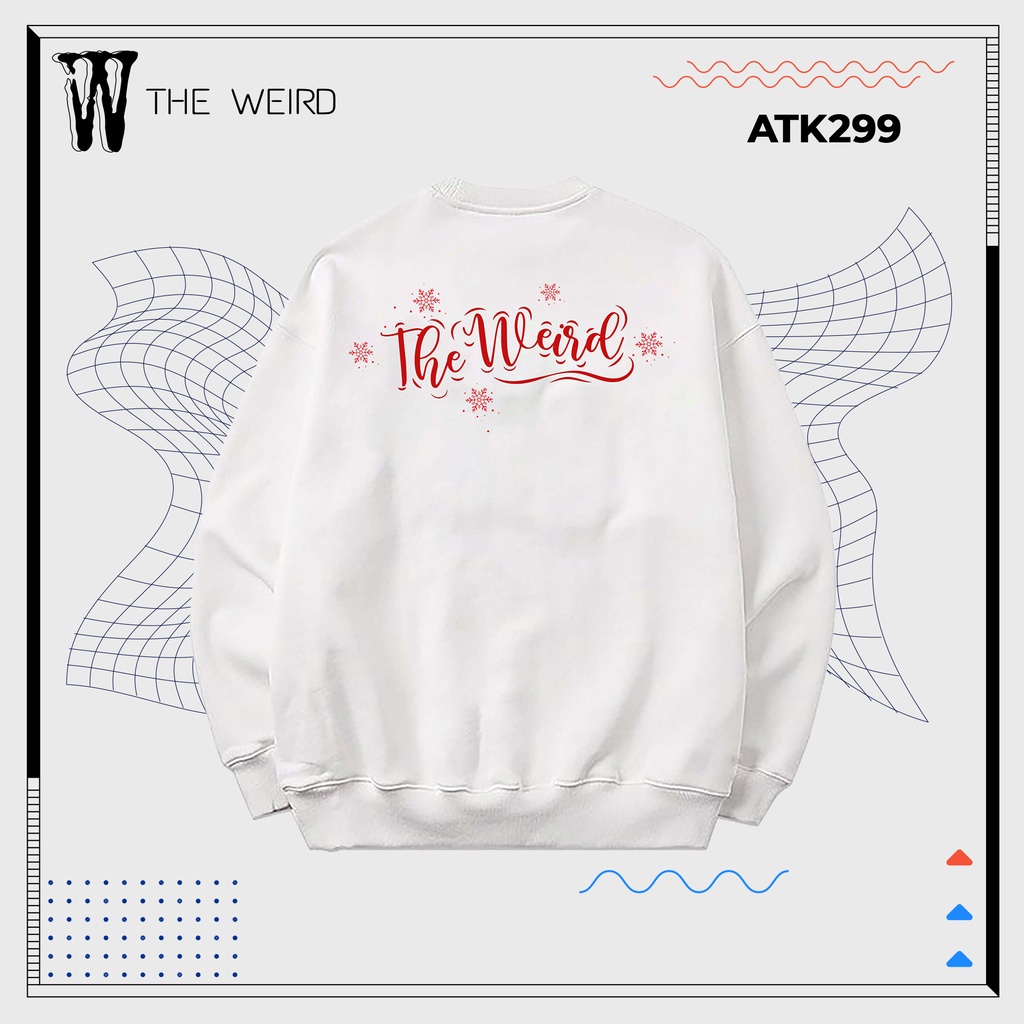 Áo Sweater The Weird Local Brand Nam Nữ Unisex Oversize ATK299