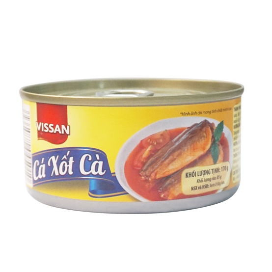 Cá hộp xốt cà Vissan 170g