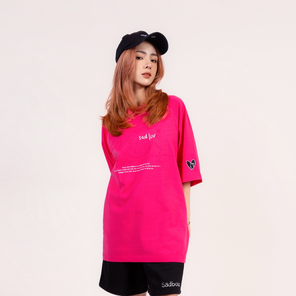 Áo thun SADBOIZ Sadluv Mallard Green &amp; Pink