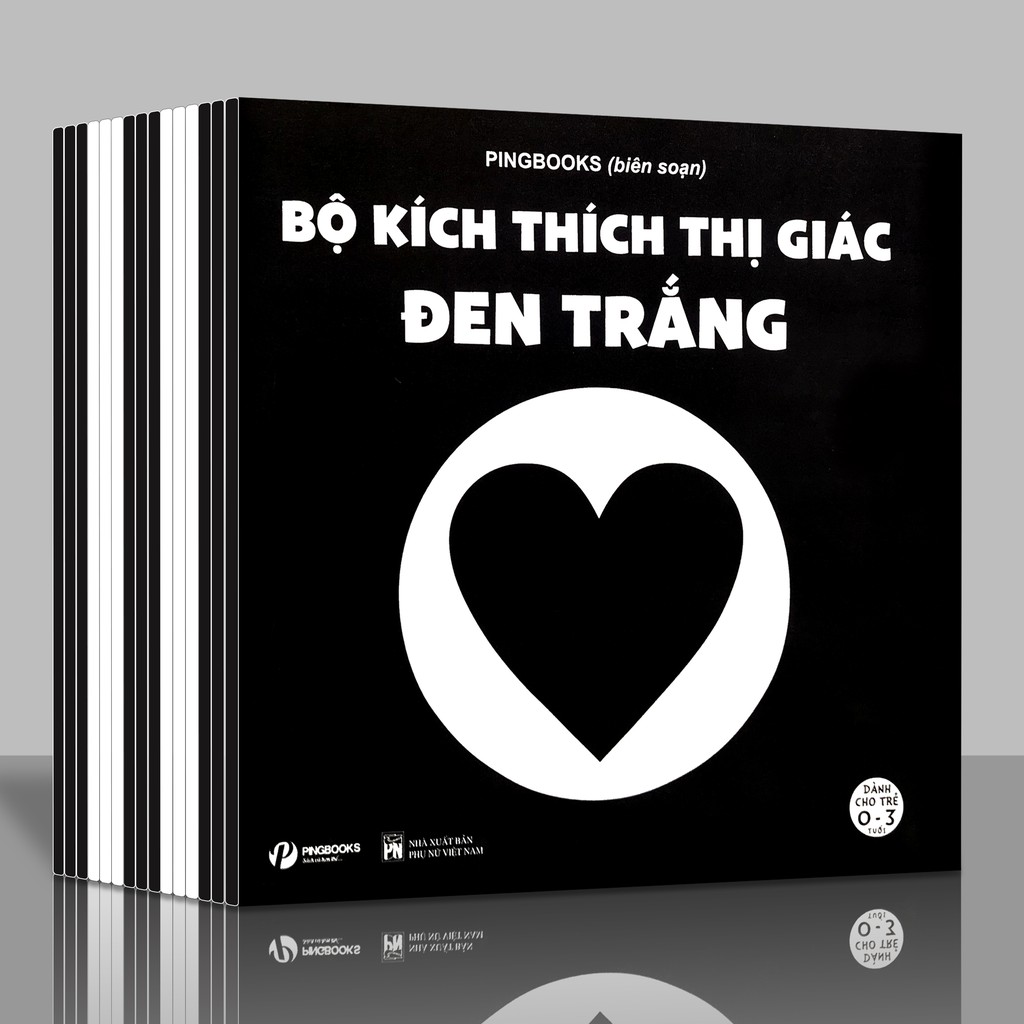 Sách - Kích Thích Thị Giác Cho Trẻ Sơ Sinh 0 - 2 Tuổi (Zigzag - Bộ 5 quyển, lẻ tùy chọn)