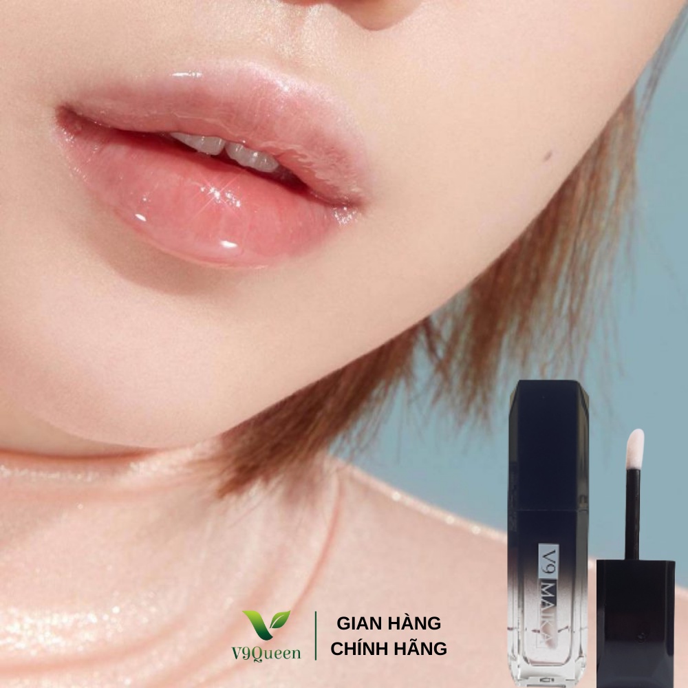 Son dưỡng bóng môi V9Queen giúp duy trì độ ẩm, sáng hồng Môi V9 Hera 5ml