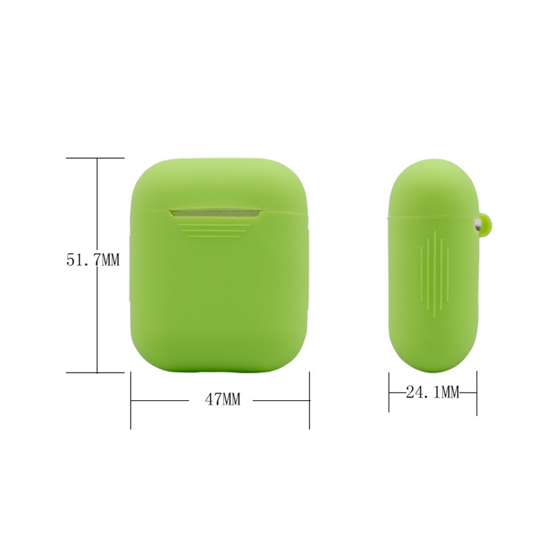 Vỏ Silicone Siêu Mỏng For Airpods Gen 3 2 1 Pro 2 2022 Bảo Vệ Hộp Sạc Tai Nghe Bluetooth