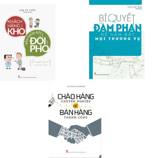 Sách - Combo Khách Hàng Khó Vẫn Thừa Sức Đối Phó